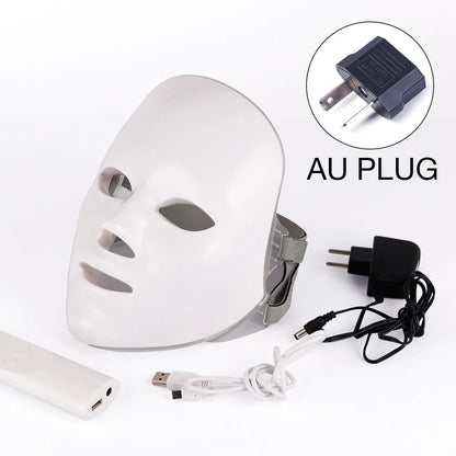 7 Colors LED Photon Therapy Facial Mask